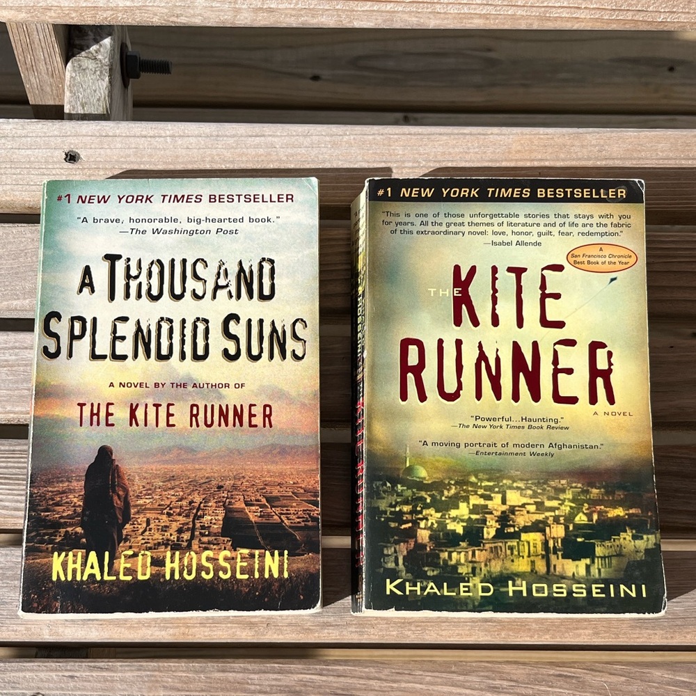 2 Book Bundle THE KITE RUNNER and A THOUSAND SPLENDID SUNS Khaled Hosseini
